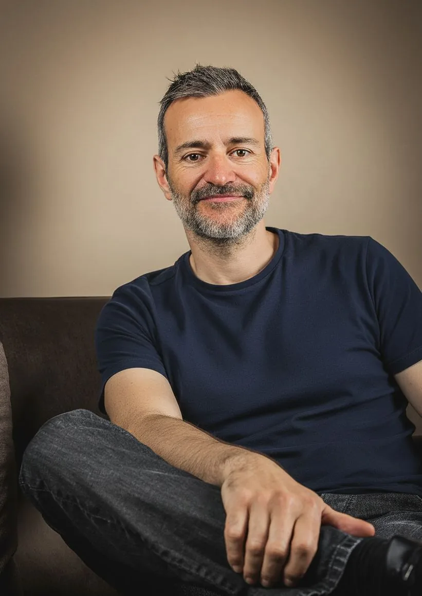 Portrait de Damien Cuoq, fondateur et CEO d'Innowide